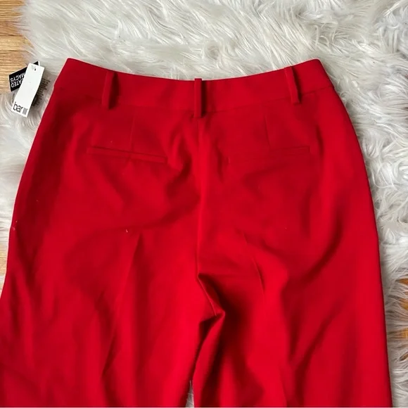 BAR 111 red pleated trousers red size 4 - Picture 9 of 9